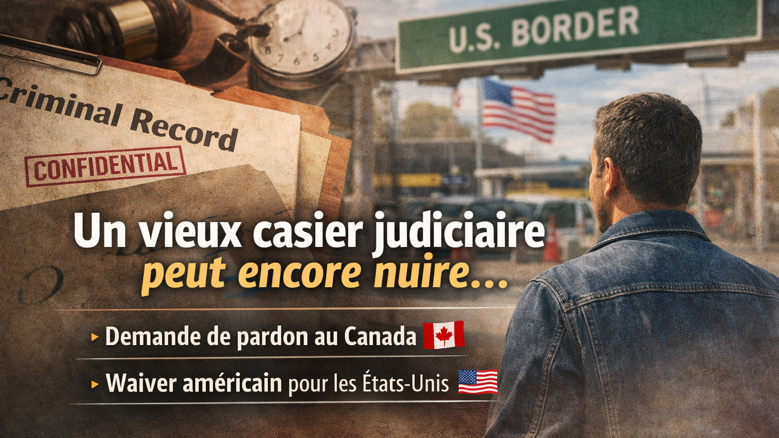 vieux casier judiciaire demande de pardon waiver